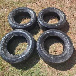 4x Firestone Destination Tires P275 65r18 114t Used