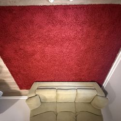 Large Red Area Rug