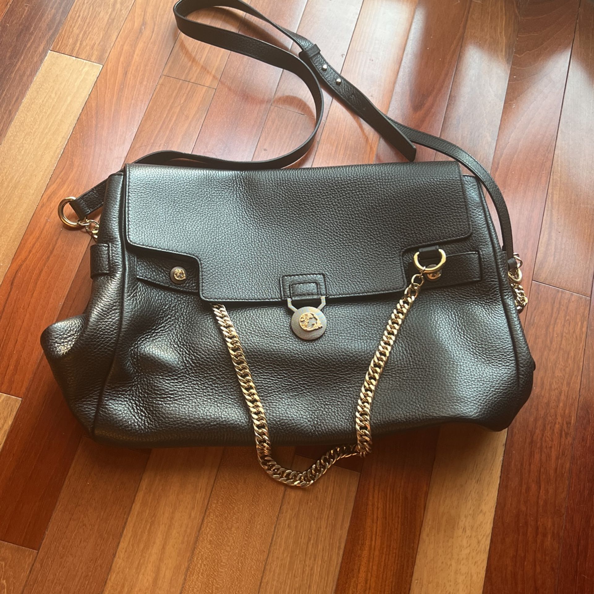 Black Versace Collection Bag