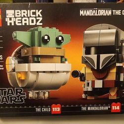 LEGO THE CHILD (GROGU) & THE MANDALORIAN BRICKHEADZ SET #75317