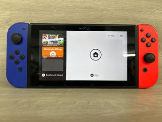 NINTENDO SWITCH HAC-001 - 32GB - W/ PINK/BLUE JOYCON AND CHARGER (PO1017613)