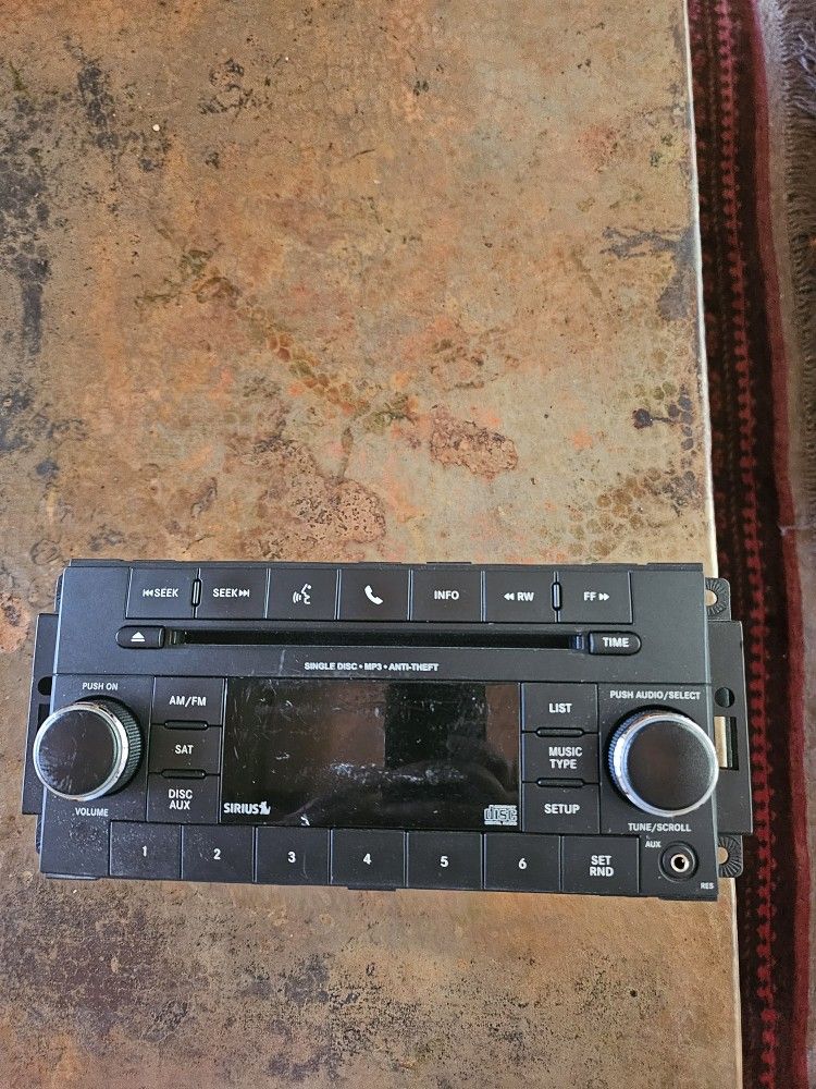 Original Jeep Wrangler CD/Radio Deck