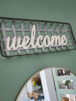 Art Welcome Sign 