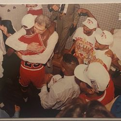 1997 Michael Jordan And Phil Jackson, Upper Deck Basketball Card!