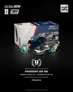 Pop Race 1:64 Pandem GR86 TMCS Malaysia 2026 Special Edition