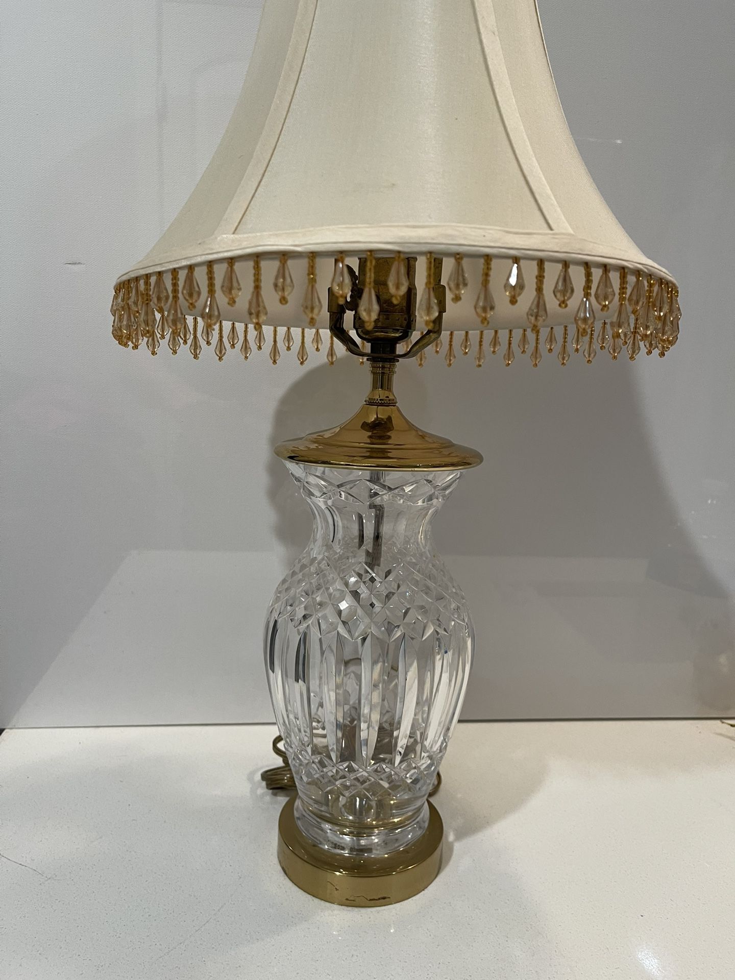 WATERFORD Crystal Table Lamp