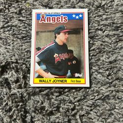1988 Topps #40 Wally Joyner - California Angels - First Base