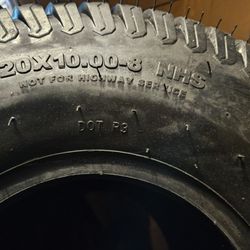 Tires (20x10.00-8) (2pc)