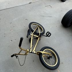 BMX Gold Bike