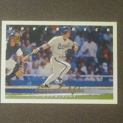 1993 Upper Deck Kevin Koslofski Kansas City Royals K.C. #351 Baseball Card Vintage Collectible Sports MLB Trading Major League