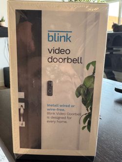 Blink video doorbell