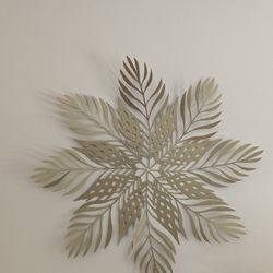 Metal Wall Art: Flower