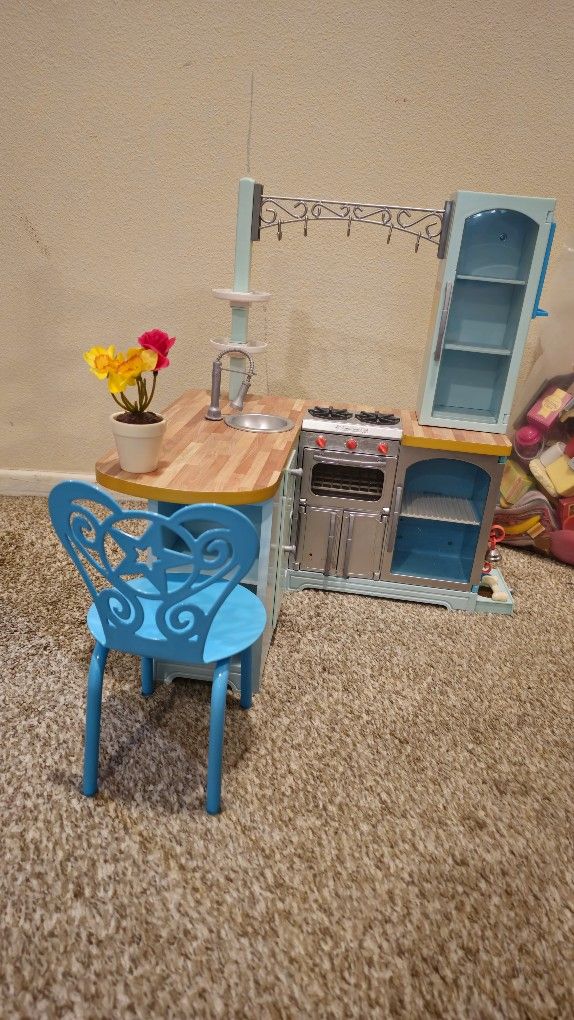 American Girl Doll Kitchen