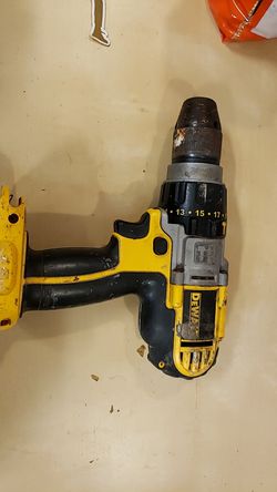 Dewalt 18v hammer drill steel chuck tested cordless tool only