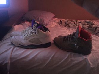 Jordan 5s size 13-14