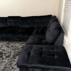 Velvet Sectional