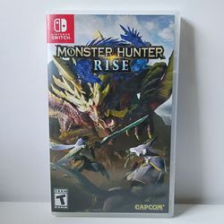 Monster Hunter Rise Nintendo Switch Game - used