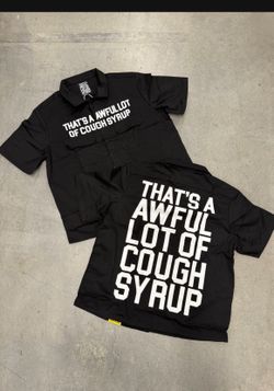 Awful lot of cough syrup