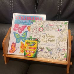 Coloring For Anxiety with Crayons 