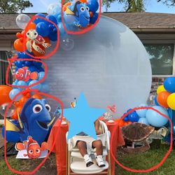 Nemo foam cut outs / Party decorations