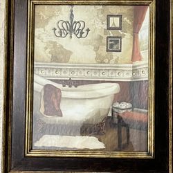 Bathroom Wall Portrait 