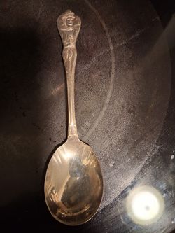 Silver Teaspoon 1961 World Disney