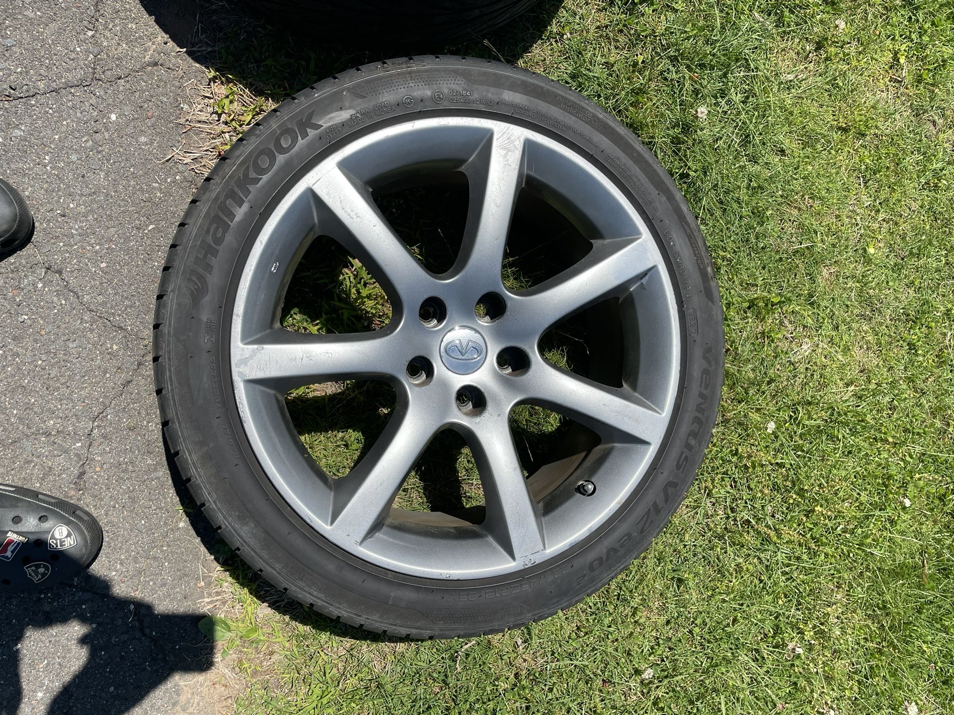 18” Infiniti Rims with New Tires
