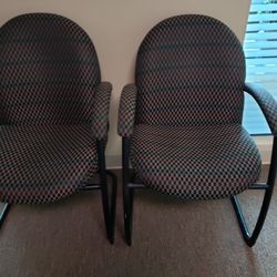 Cloth Multi Colored Office Chairs