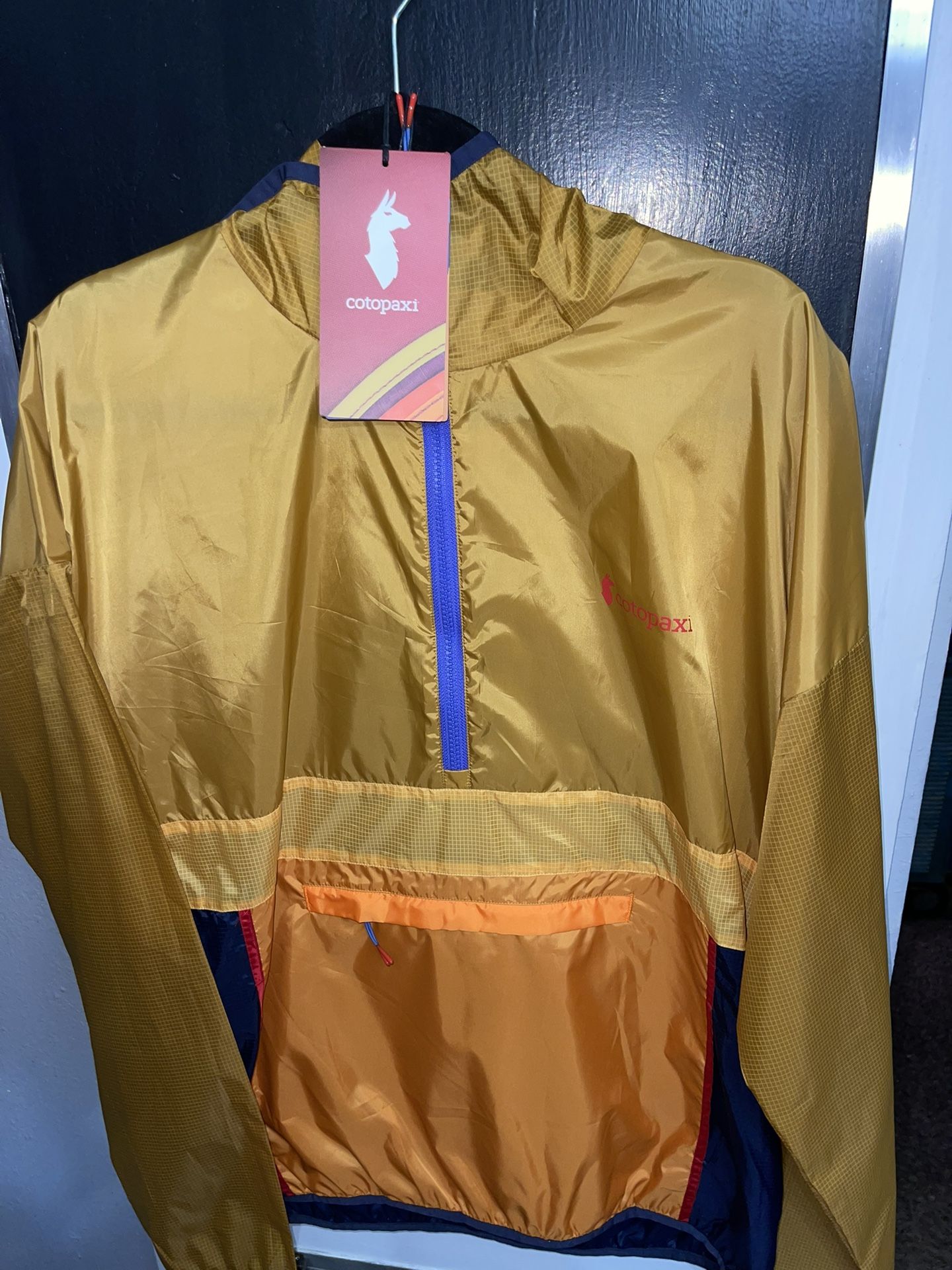Cotopaxi Multicolor Half-zip Windbreaker Jacket - brand new never worn tags attached size L