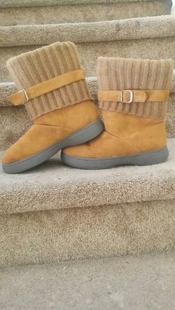 Suede Light Brown boots