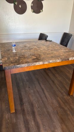 Marble table