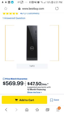 Dell computer tower
