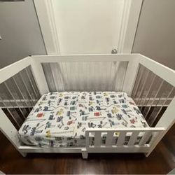 White Delta Baby Crib 4 In 1