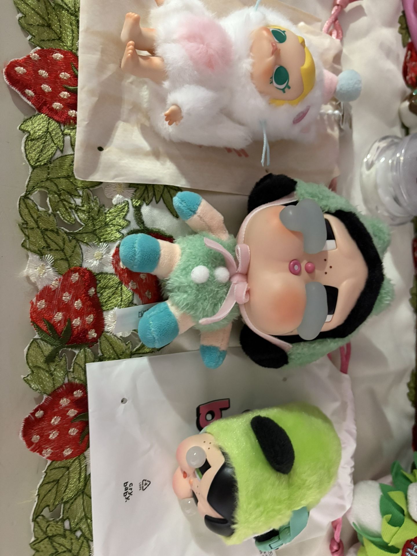 All Pop mart Authentic Keychain Plushies 