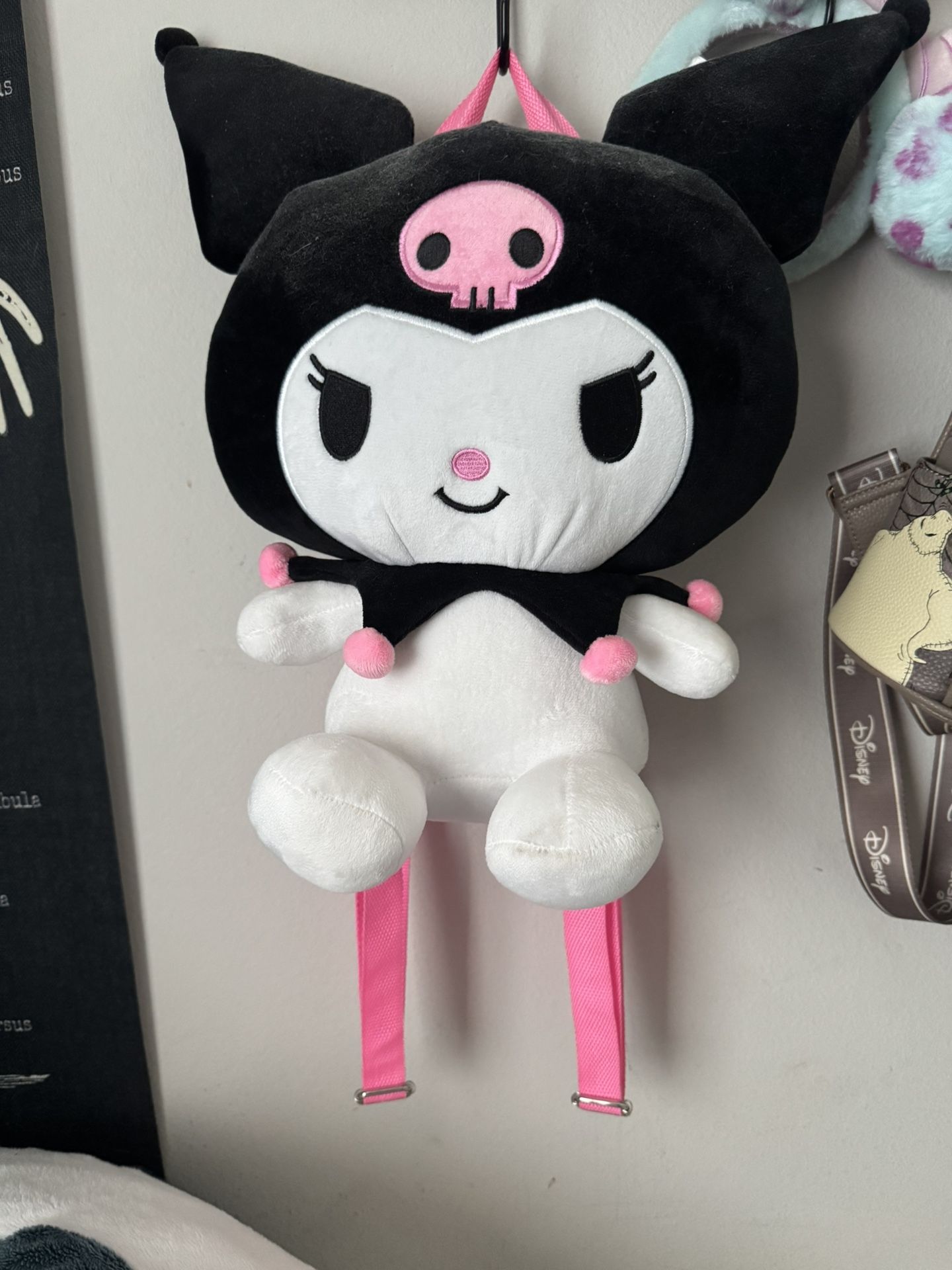 Kuromi Plush Backpack (adult size)