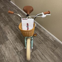 JOYSTAR Vintage Kids Bike with Training Wheels & Basket, Girls Bike for 2-7 Years Old