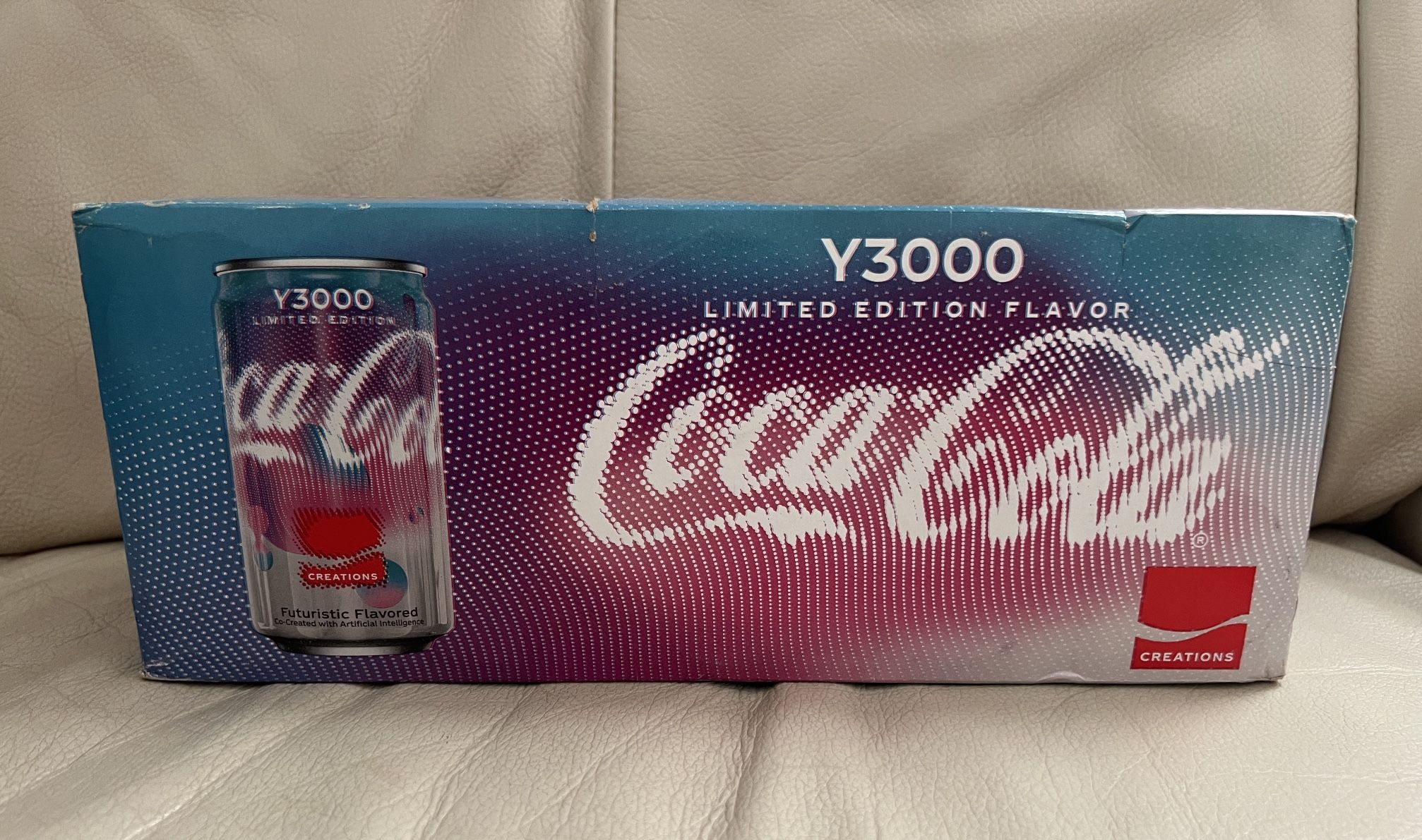 COCA COLA Y3000 LIMITED EDITION FLAVOR 10 MINI CANS COKE CO-CREATED WITH AI