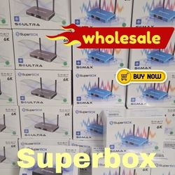 SuperBox S6 PRO  Max  Pro S6  SMART TV BOX Ultimate TV Solution  