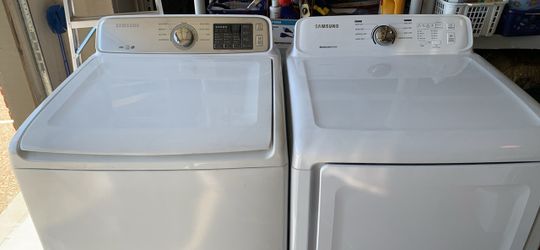 Samsung Washer and Dryer