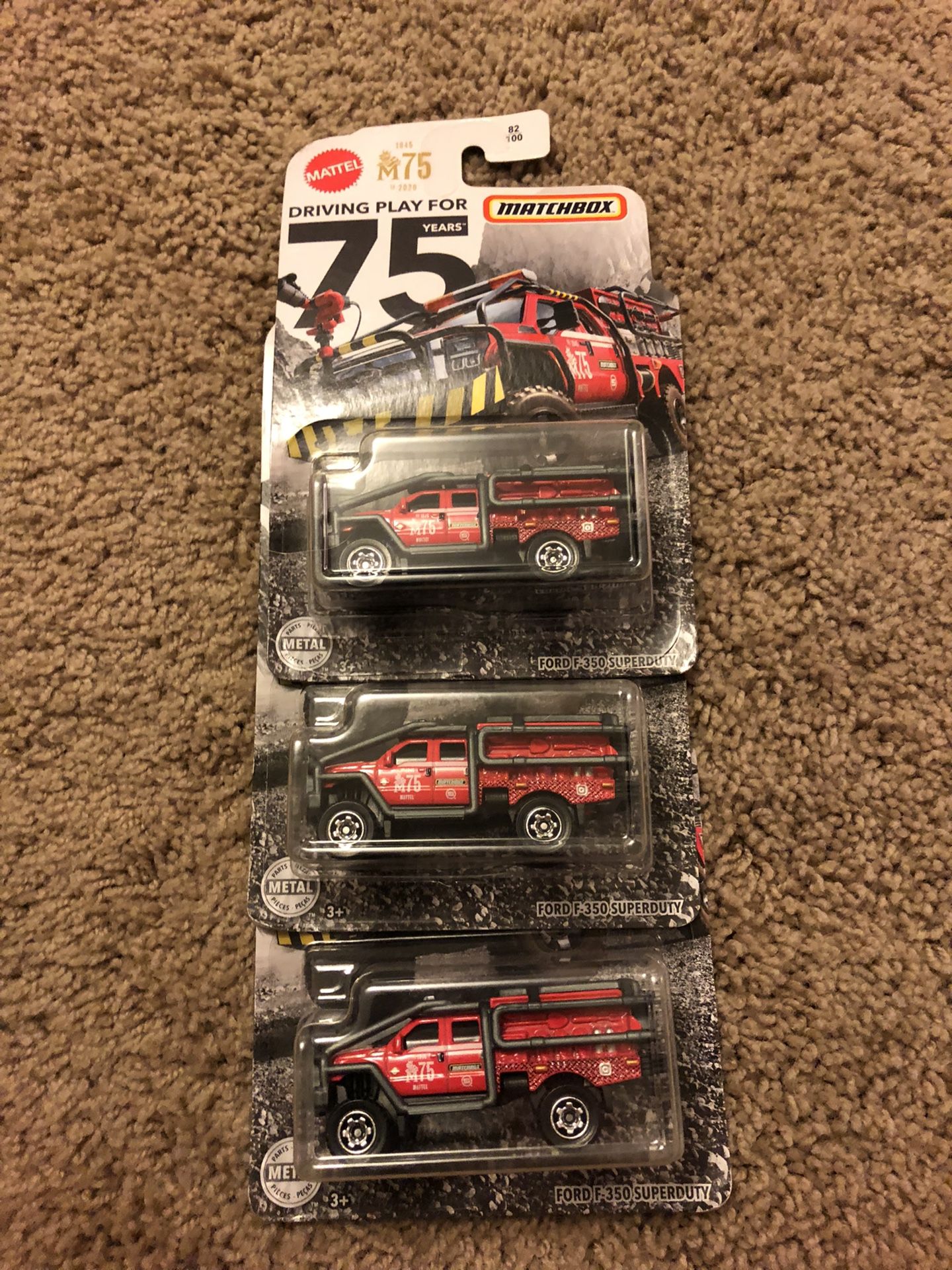 Matchbox 75th year anniversary truck