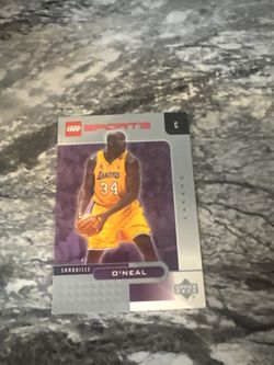 Shaquille O’ Neil LEGO Upper deck Basketball Card