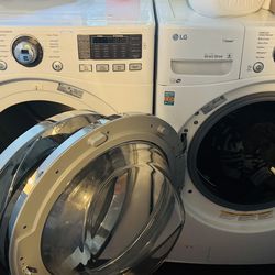 LG True Stream dryer / sensor dry and LG Direct Drive Washer