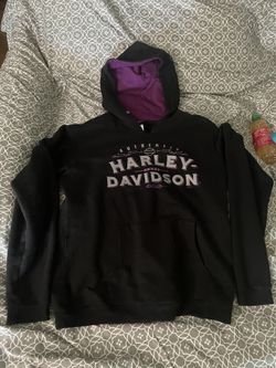 Purple Harley Davidson Hoodie