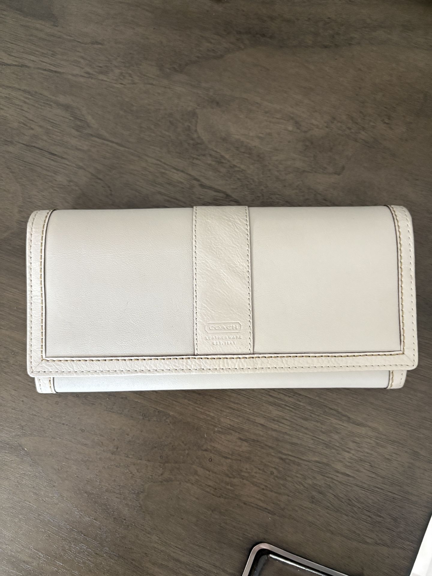 White Coach Wallet
