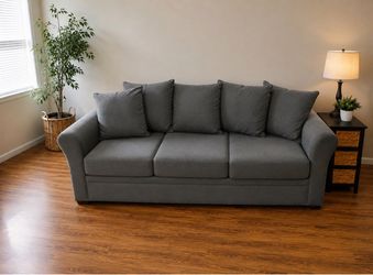 Gray 3 seater couch