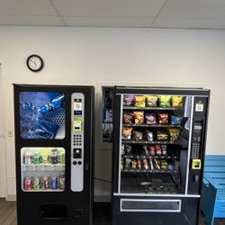 Vending Machines With Location Credit Cards Installed Snack And Drink Machines