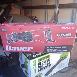 Bauer Corded Saw Sail New In The Box Firm On Price 