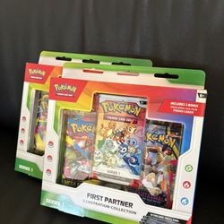 First Partners Illustration Collection Pokemon