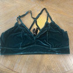 Torrid Bralette Bra Deep Green Size 3X 