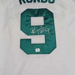 Rajon Rondo Boston Celtics Autographed Signed Jersey Boston Celtics COA